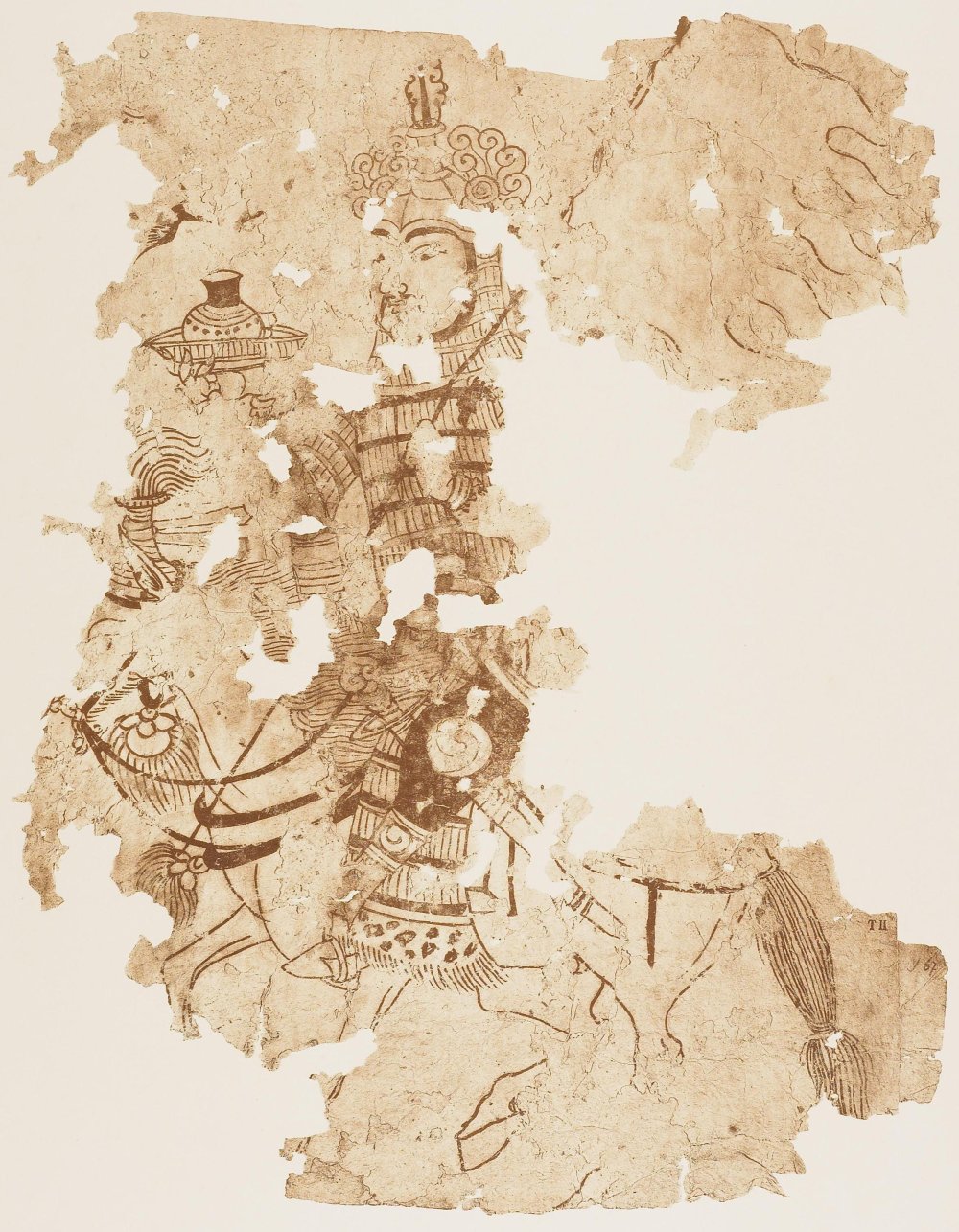 Карта шелковый путь фон