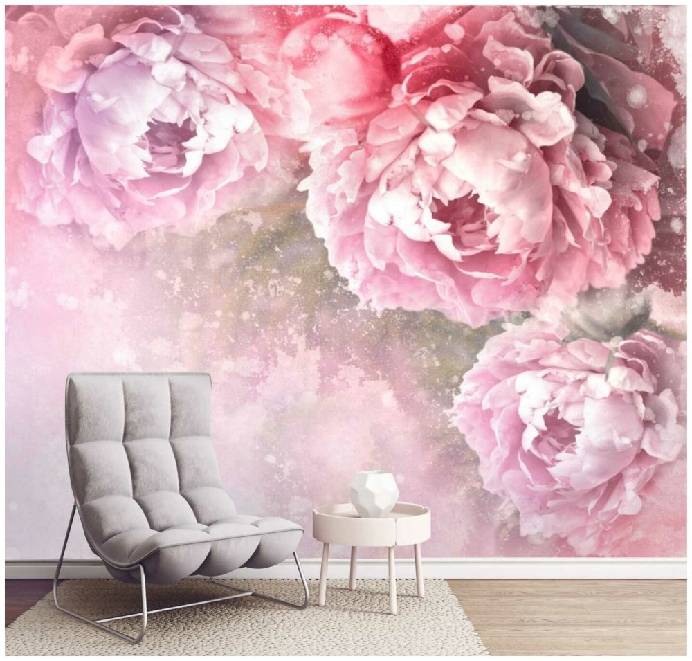 Фотообои пионы