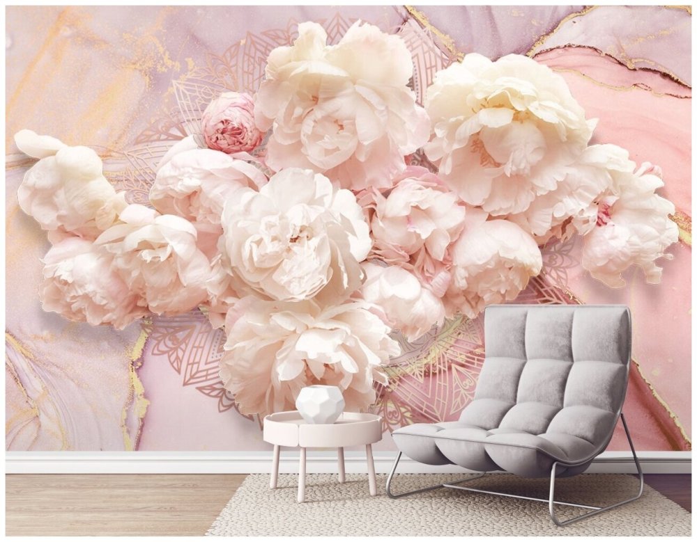 Обои пионы на стену