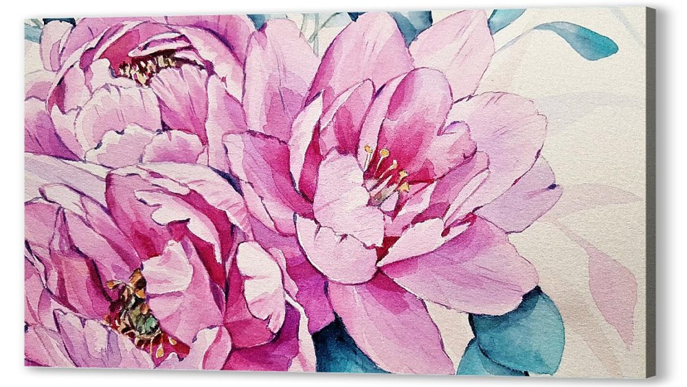 Принт цветы