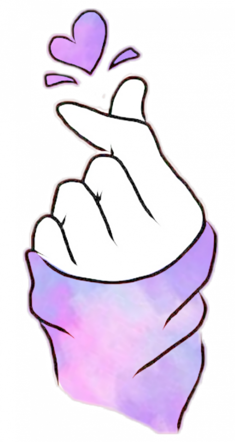 Сердечко пальцами