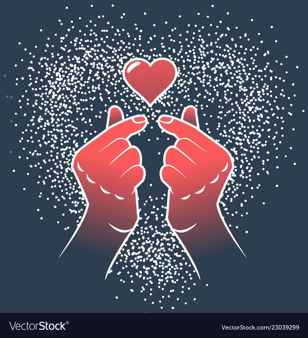 Знак любви руками