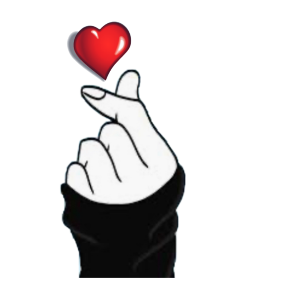 Сердечко пальцами