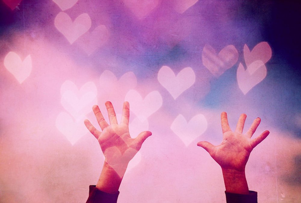 Сердечко из рук