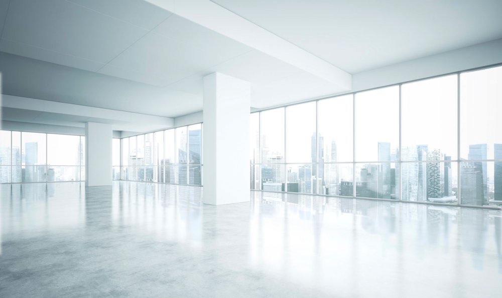 Просторное помещение