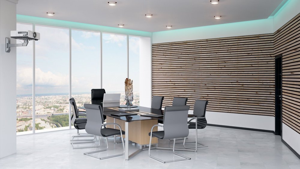 Стена в офисе