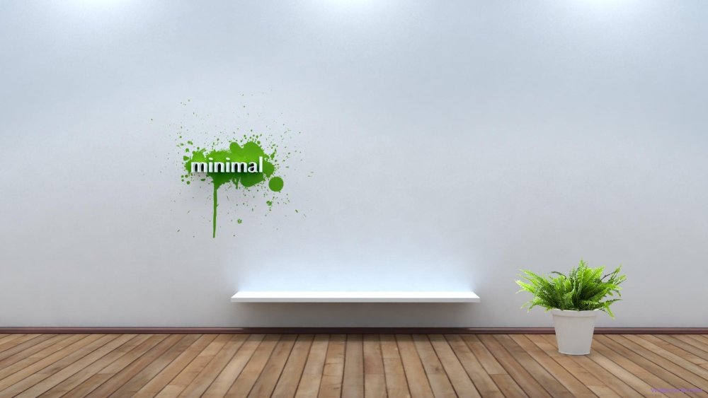 Белая комната пустая