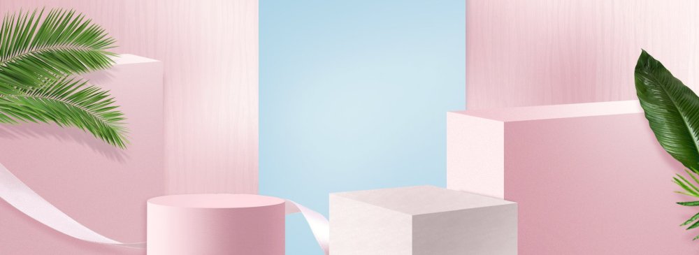 Подиум для косметики фон