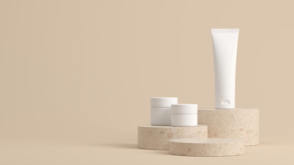 Подиум для косметики фон