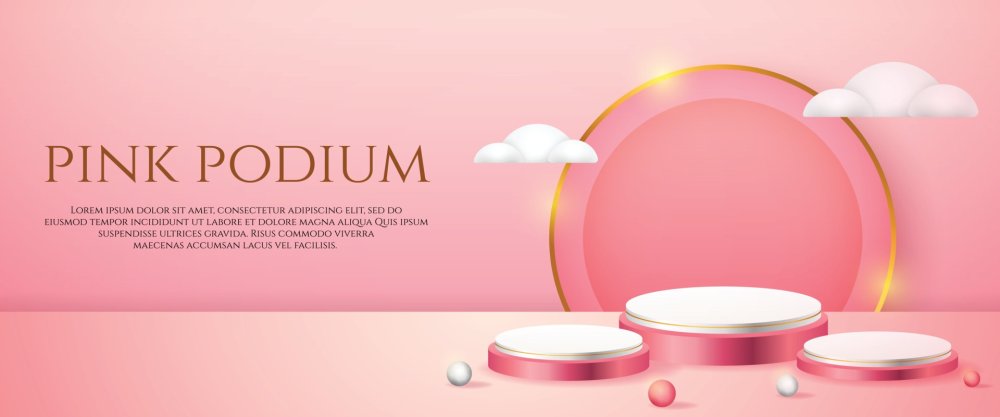 Пьедестал для косметики с возвышенностью