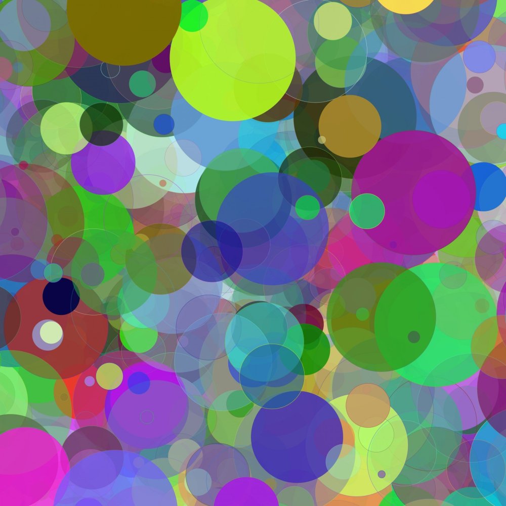Фон кружочки