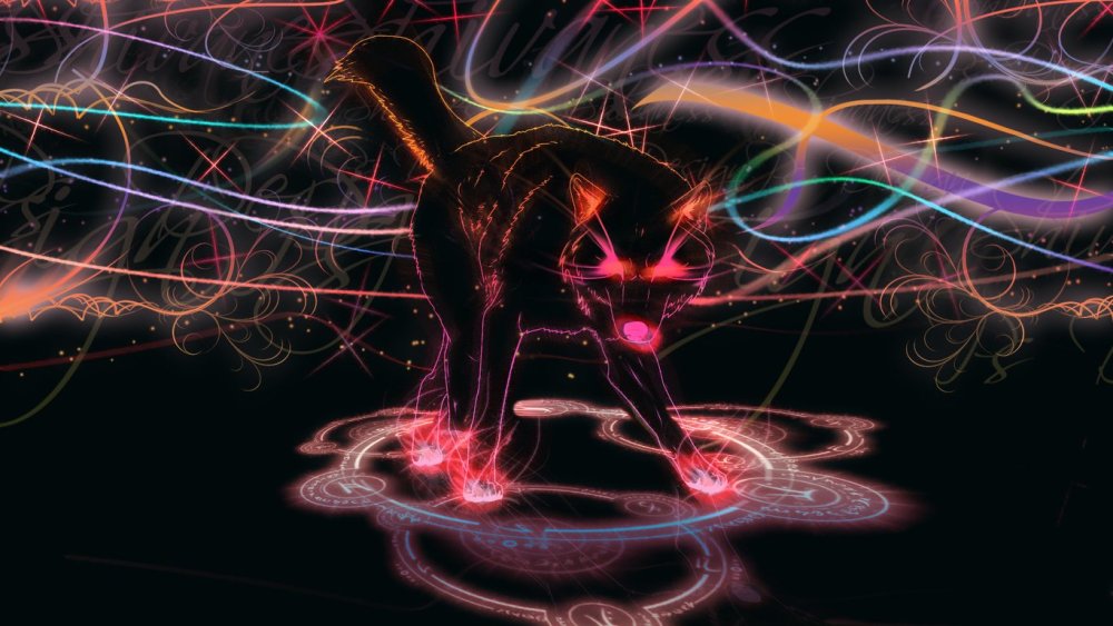 Обои Неоновые животные