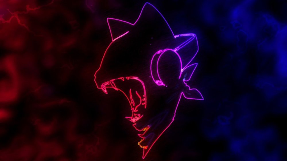 Неоновый кот