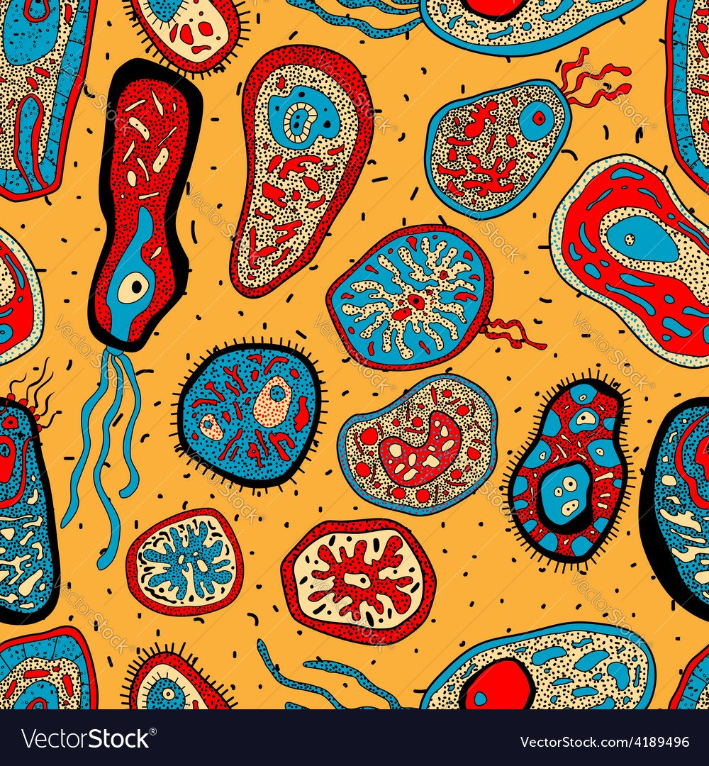 Бактерии паттерн