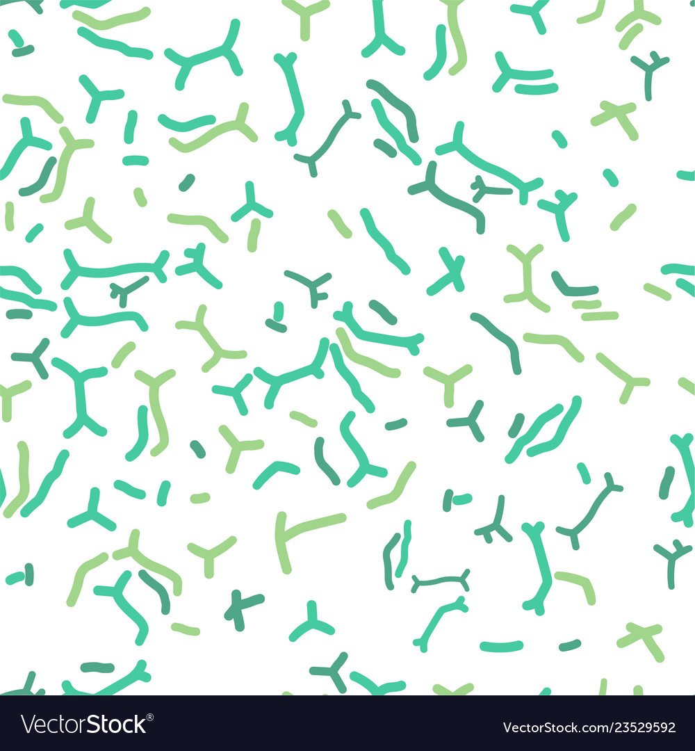 Бесшовный фон бактерии