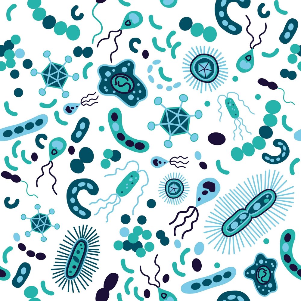 Фон микробы