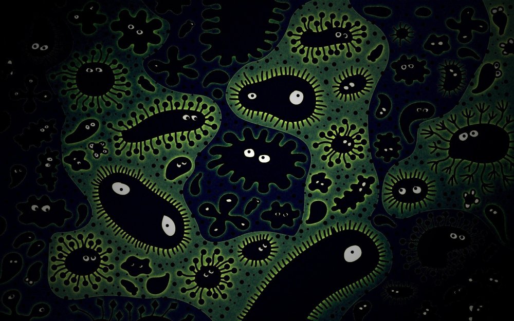 Микроорганизмы фон