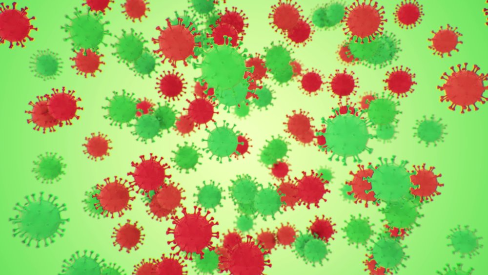 Детский фон страницы а4 на тему вирус