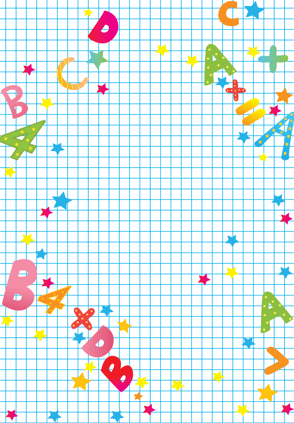 Математический фон для детей