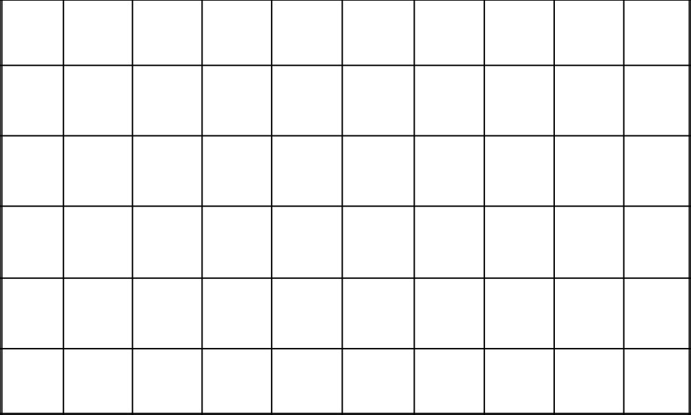 Лист тетради в крупную клетку