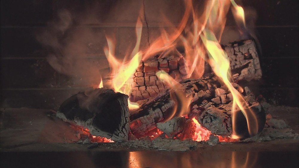 Живой камин