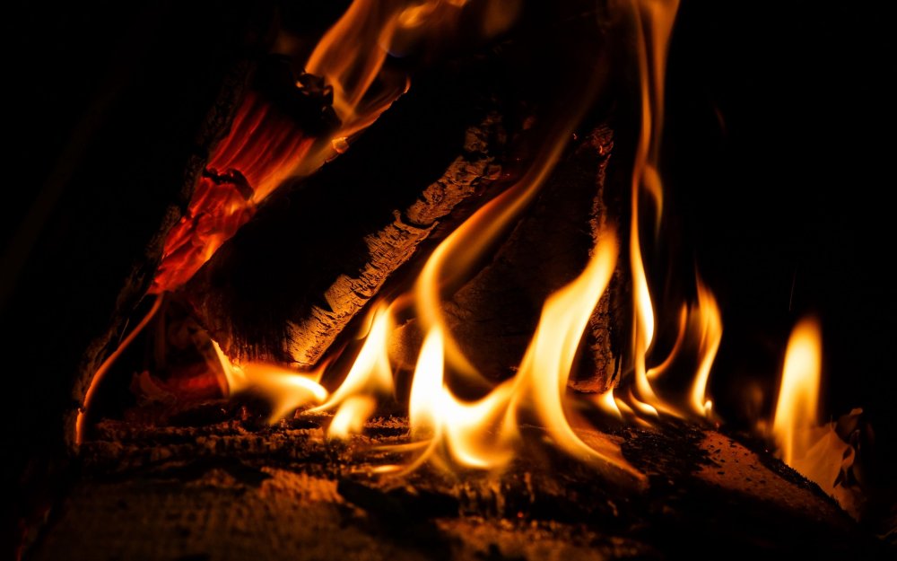 Горение костра