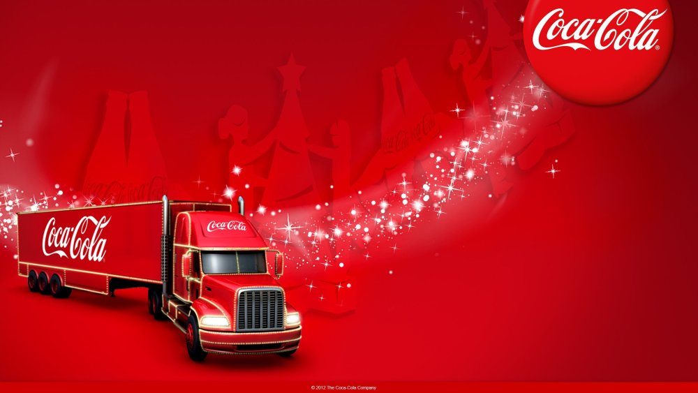 Грузовик Кока колы 1995 год