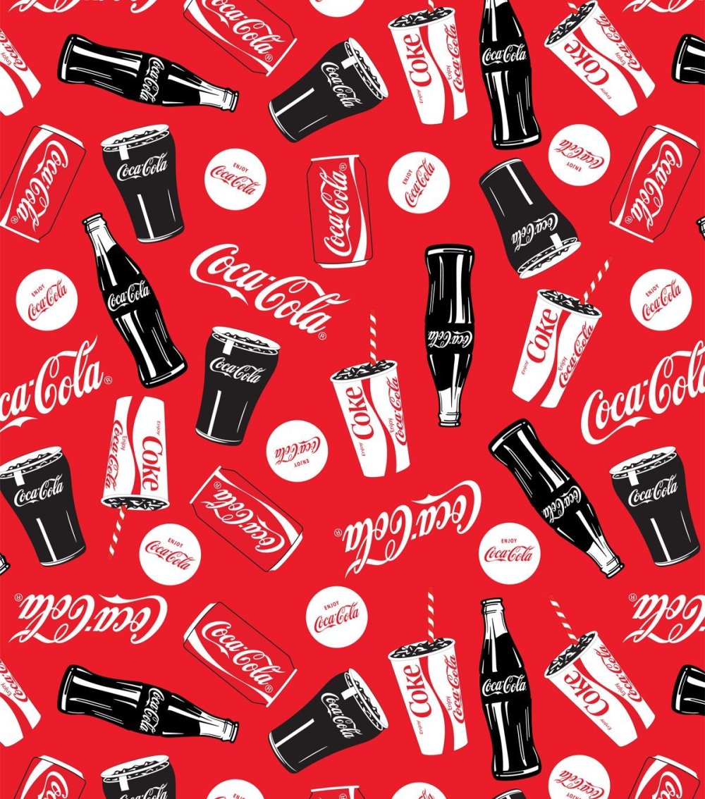 Кока кола принт