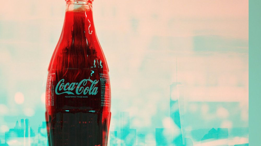 Кока кола фон