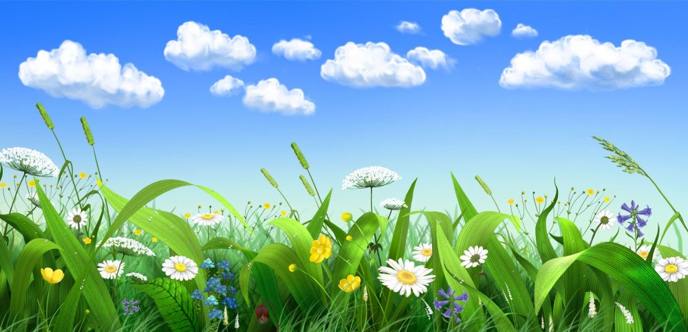 Красивый детский фон