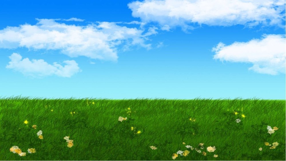 Полянка с небом