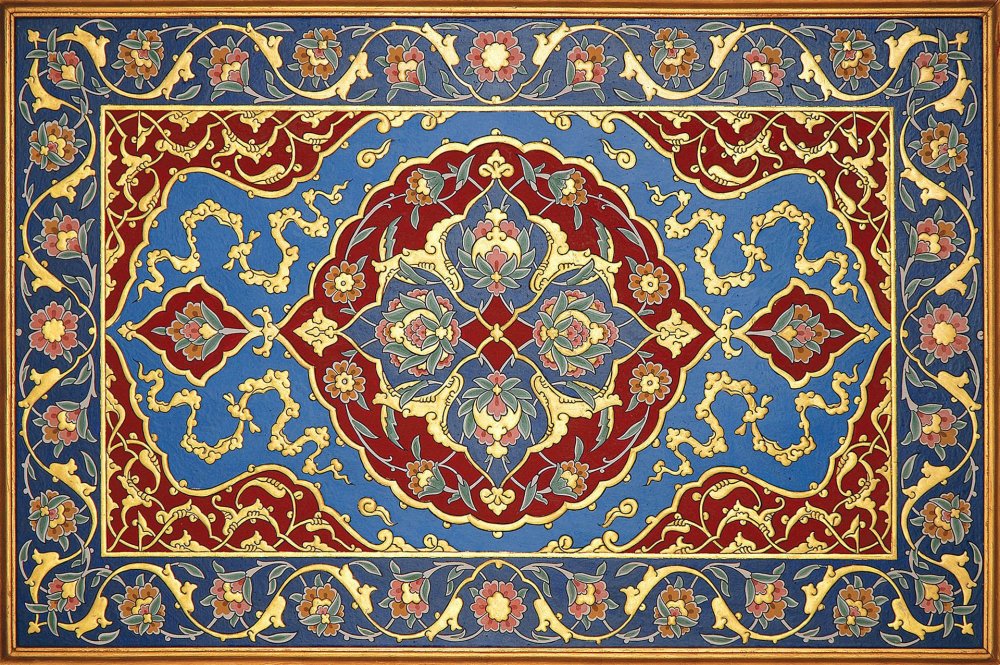 Орнаменты восточных ковров