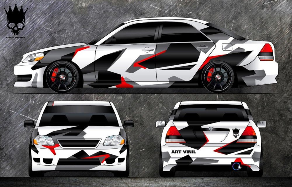 Абстракция из геометрических фигур