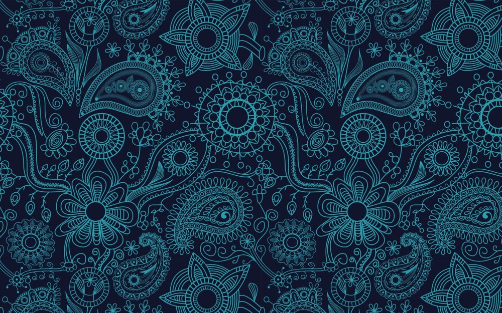 Турецкий огурец узор