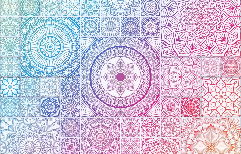 Восточный орнамент фон