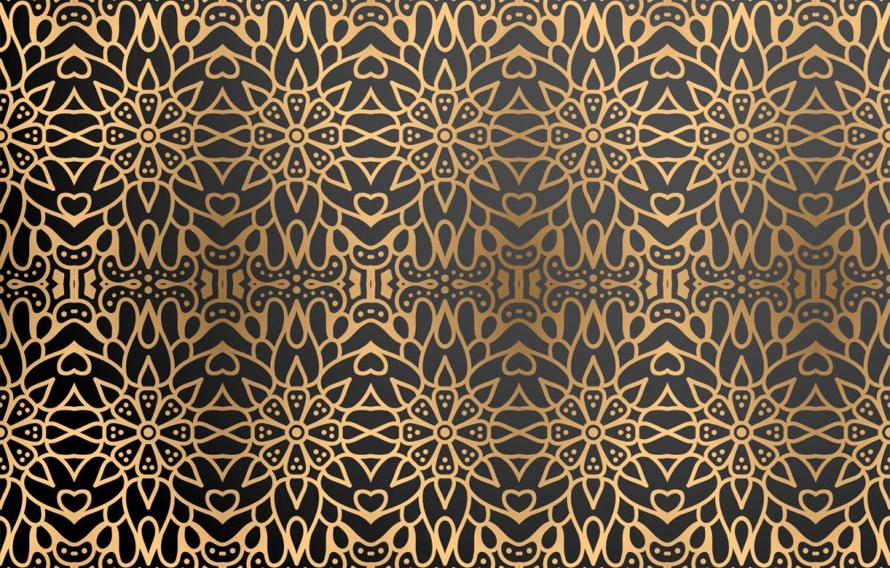 Золотые узоры