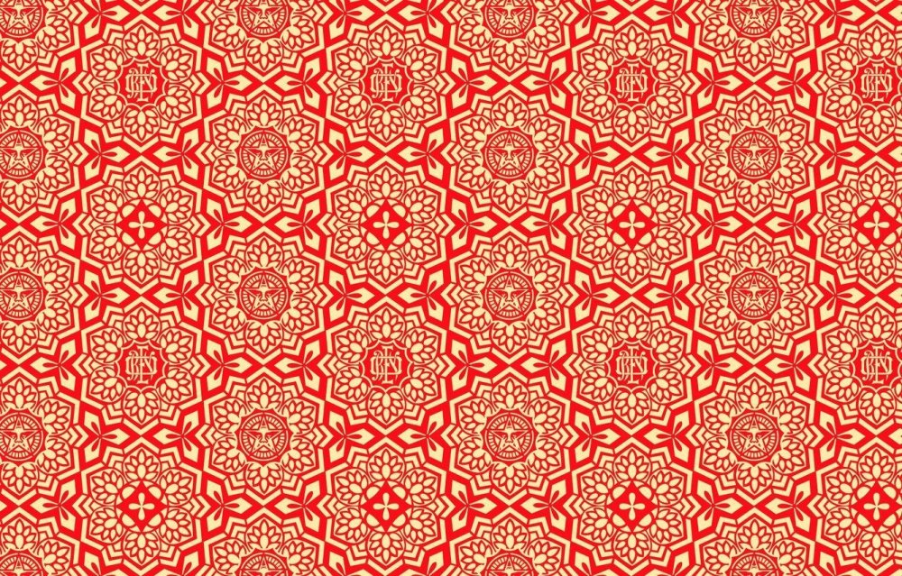 Шепард Фейри паттерн