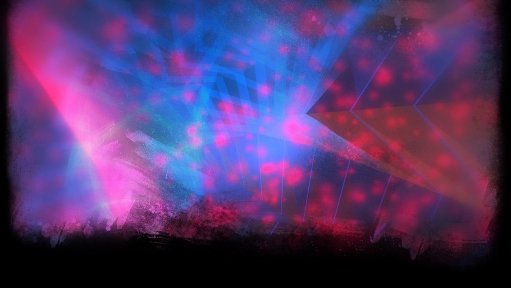 Неоновые фоны в стиле КС