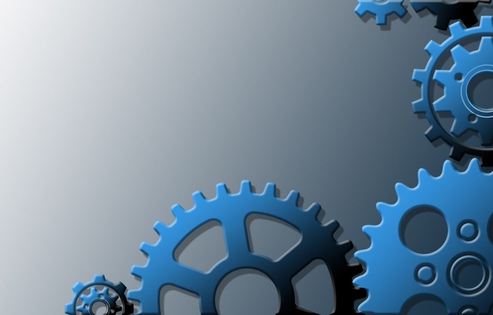 Шестеренки фон