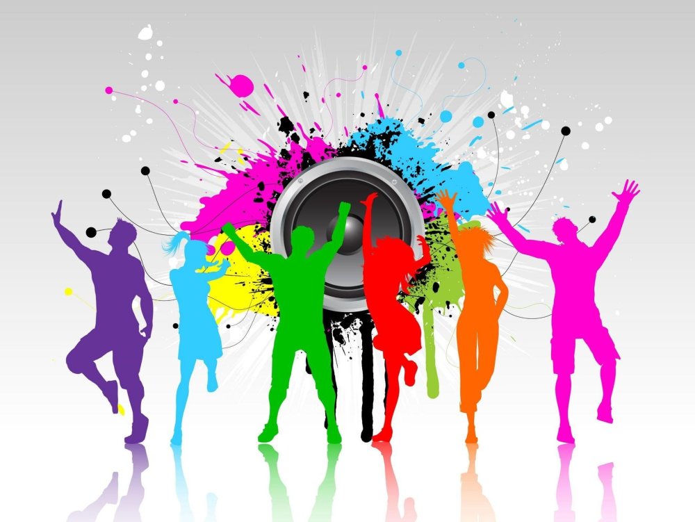 Фон дискотека для детей