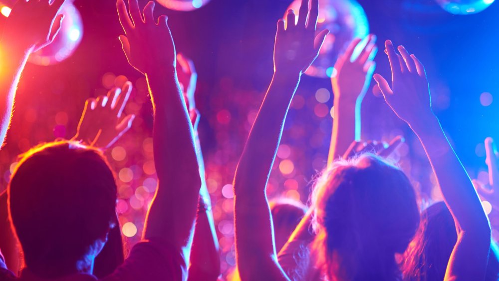 Дискотека фон