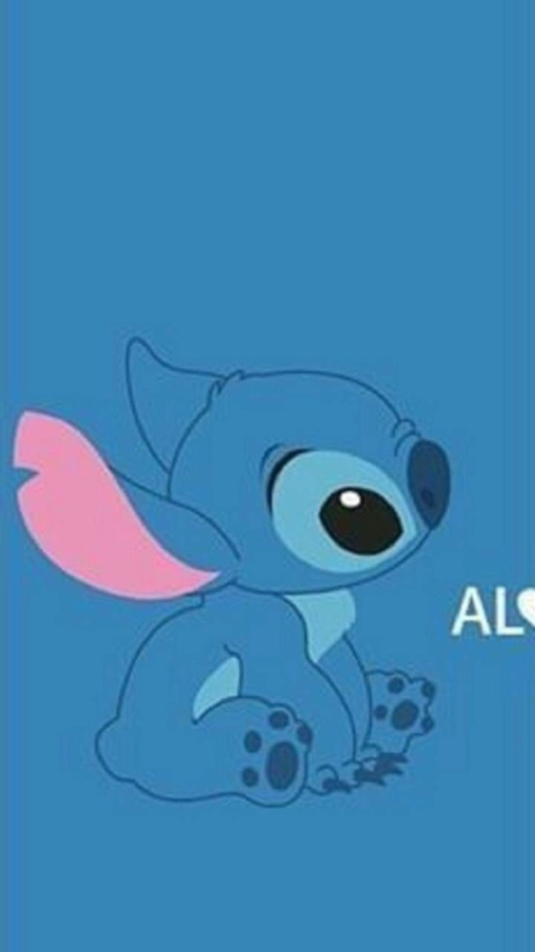 Парные обои Стич