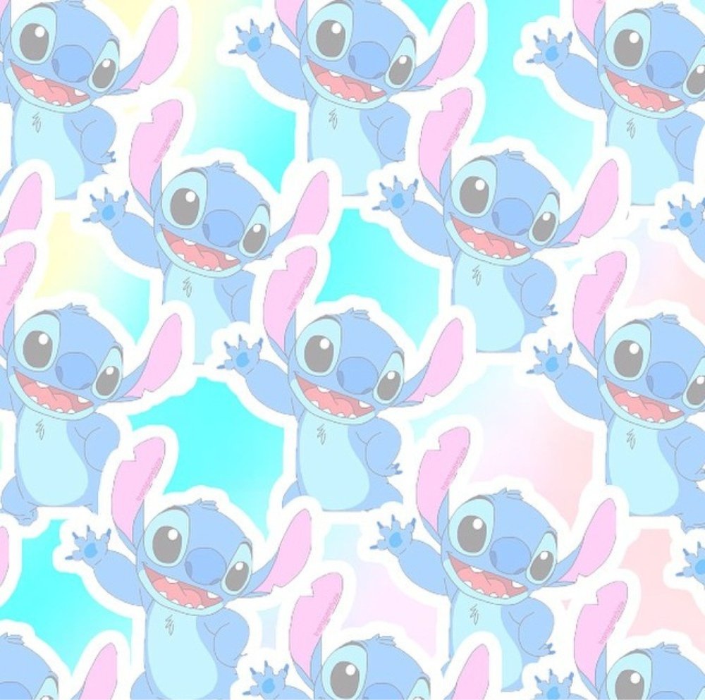 Паттерн Стич на белом фоне