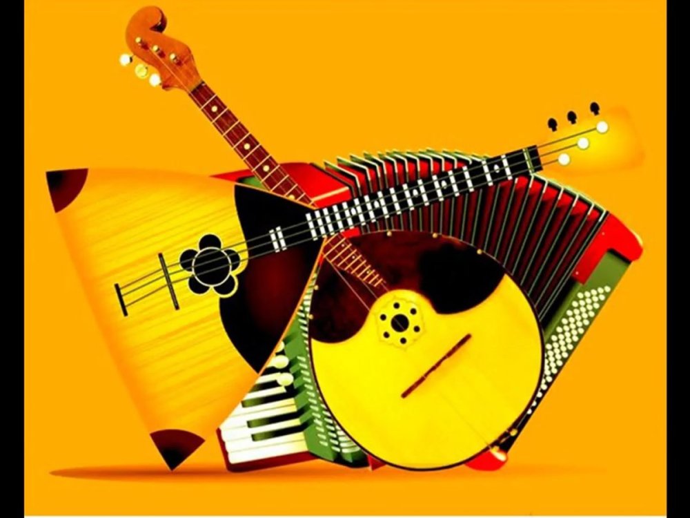 Мандолина музыкальный инструмент черно белое