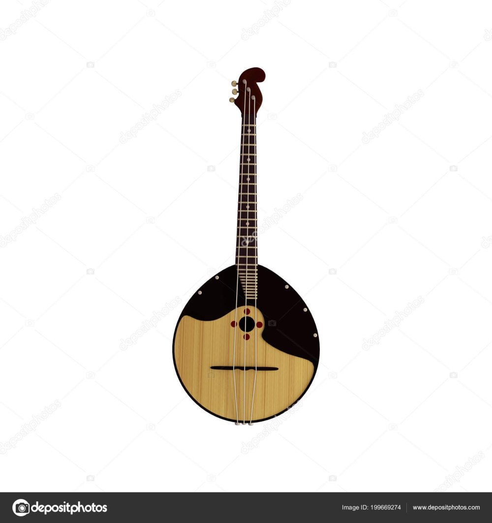 Домра силуэт