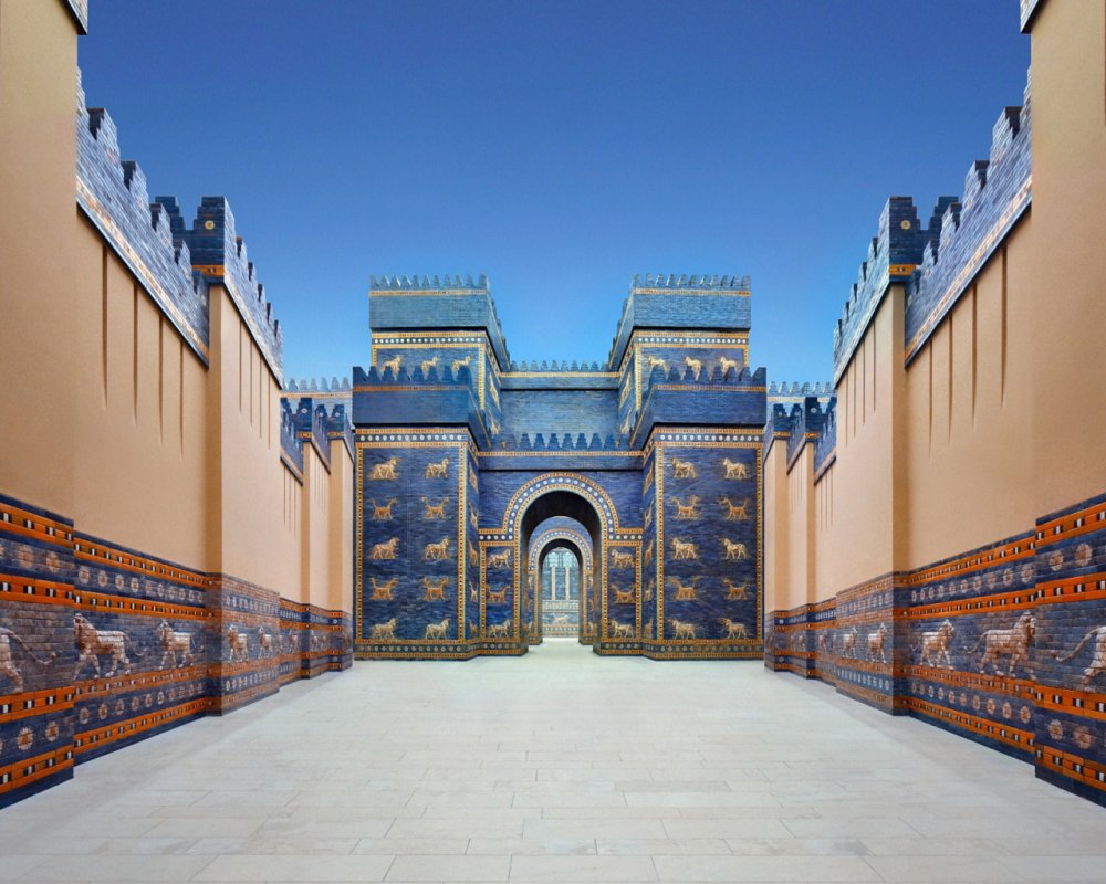 Вавилонские ворота в Берлине музей