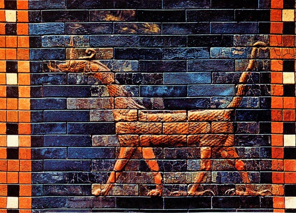 Ворота Иштар оригинал