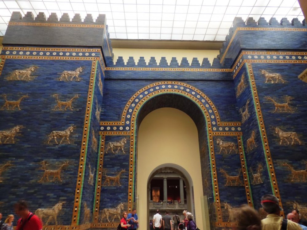 Древний Вавилон ворота Иштар