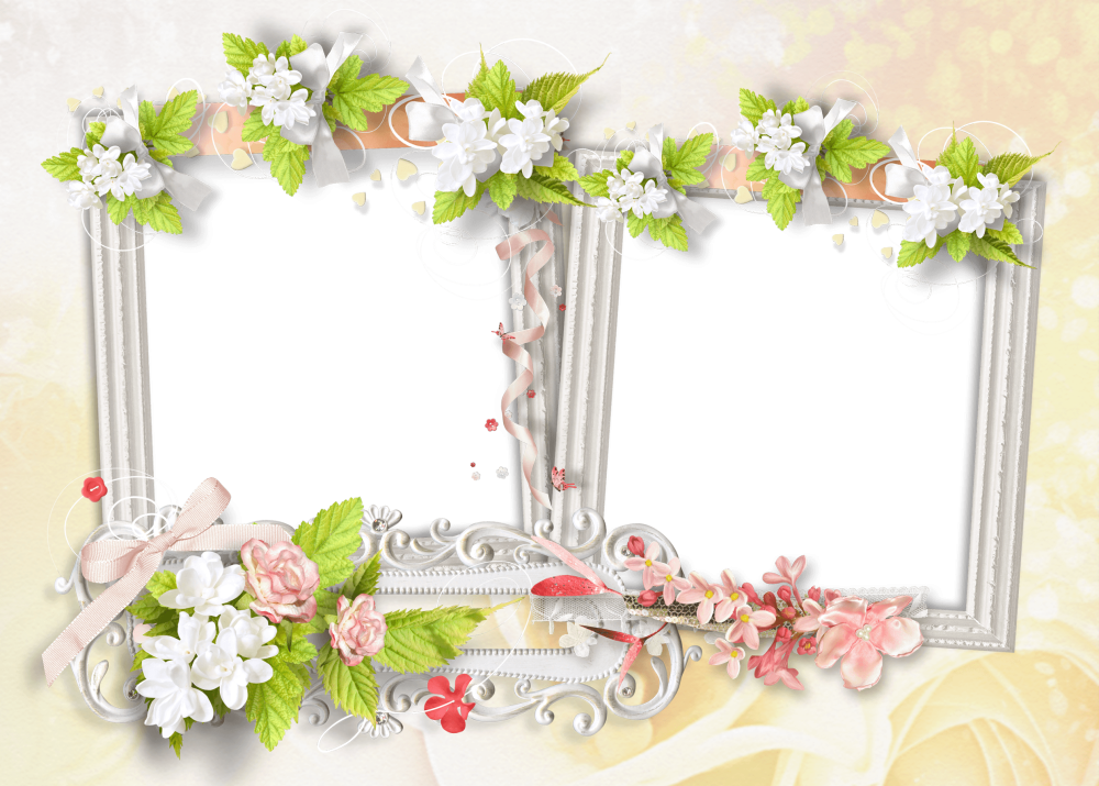 Рамка с цветами