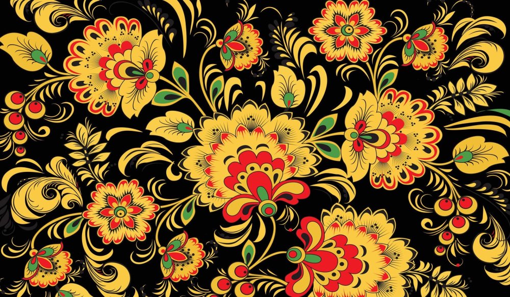 Баннер в русском народном стиле